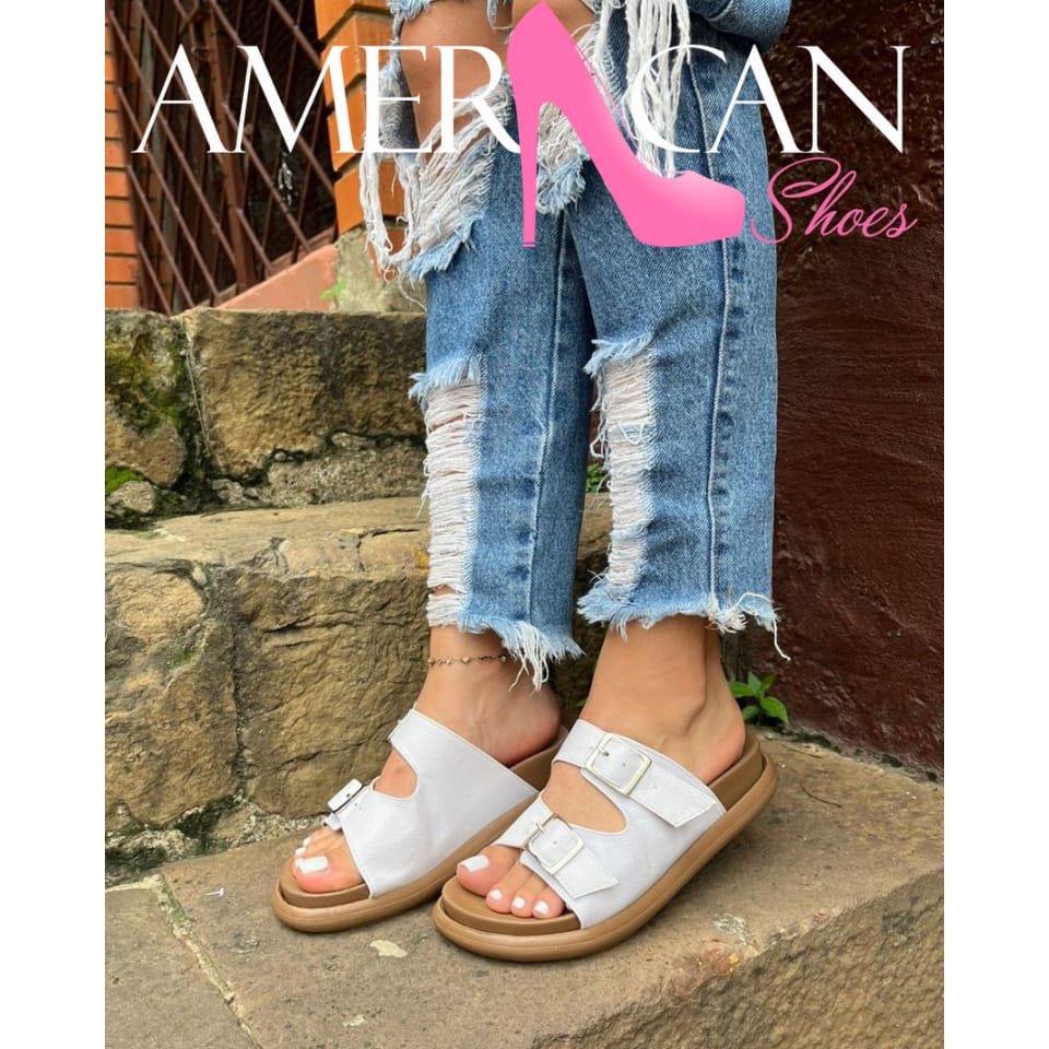 sandalia carolina blanco